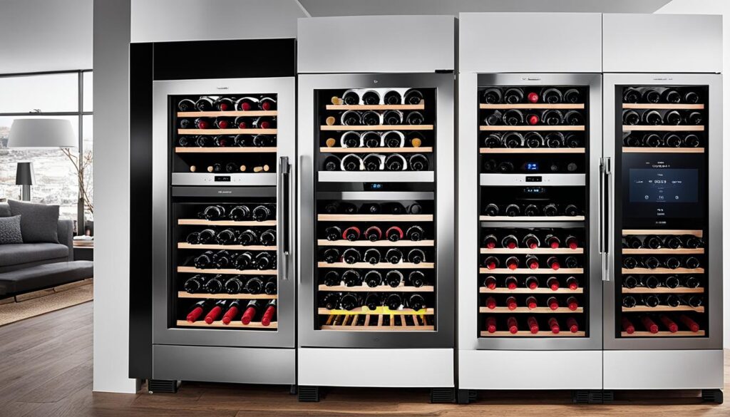 Weinkühlschrank Typen