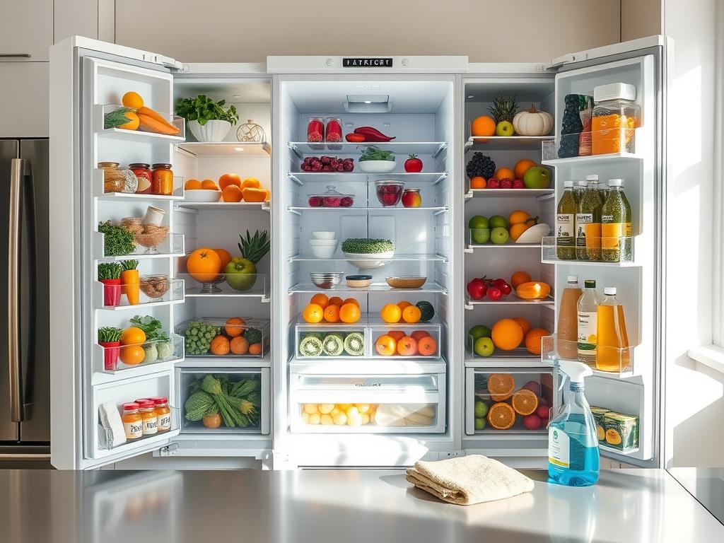Kühlschrank Pflege