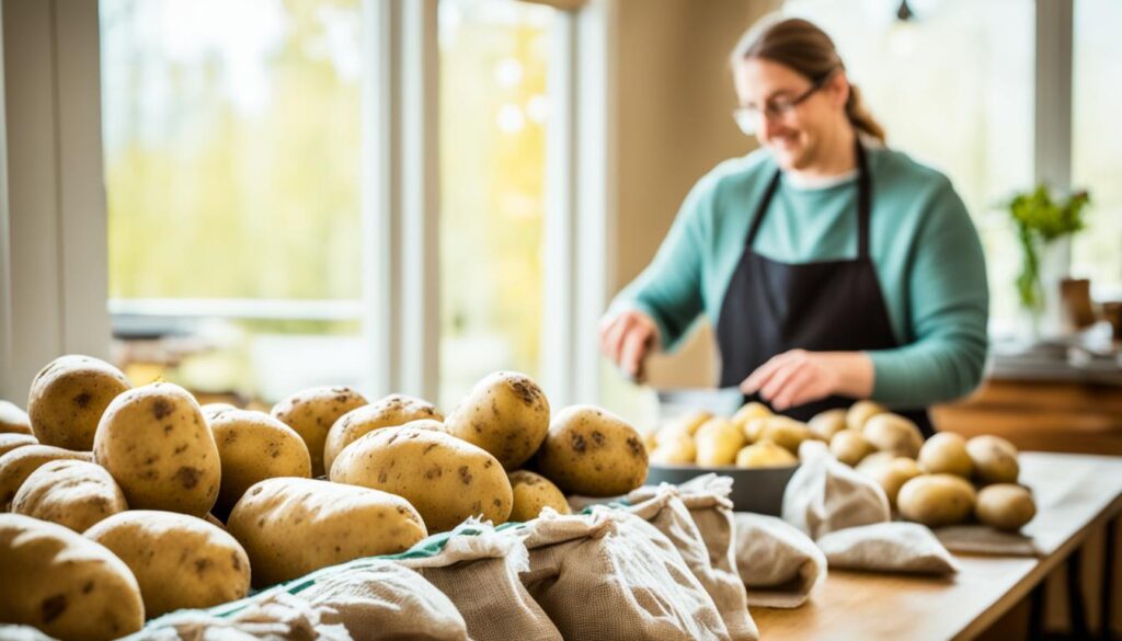 Haltbarmachung von Kartoffeln