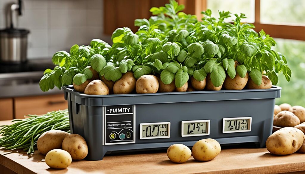 Lagerbedingungen für Kartoffeln