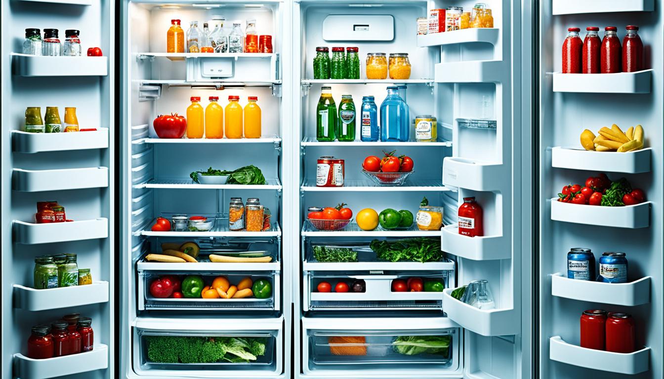 Doppeltür-Kühlschrank