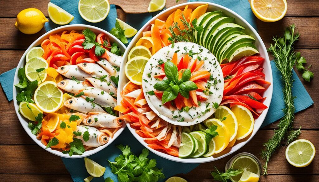 Fisch ceviche
