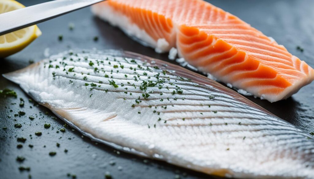 Qualität von Fischfilets