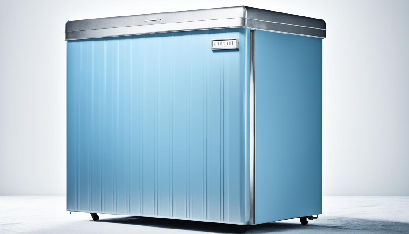 Retro-Gefrierschrank Test
