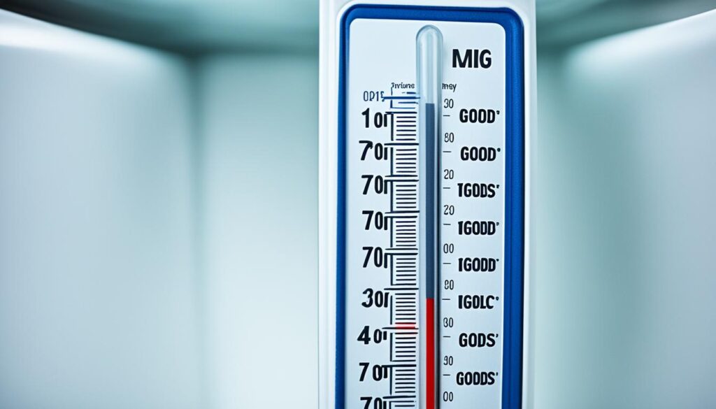 optimale Temperatur