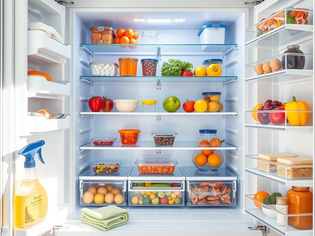 Kühlschrank Innenraum reinigen