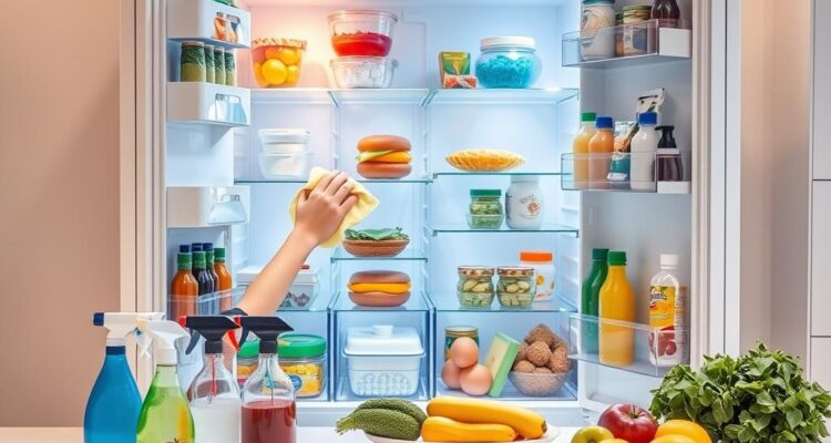 Kühlschrank Innenraum reinigen