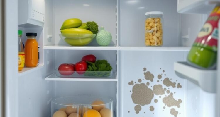 Kühlschrank Schimmel entfernen