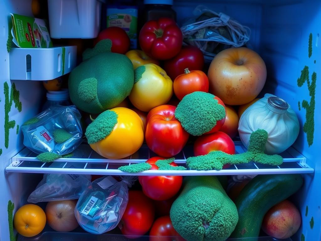 Schimmel im Kühlschrank
