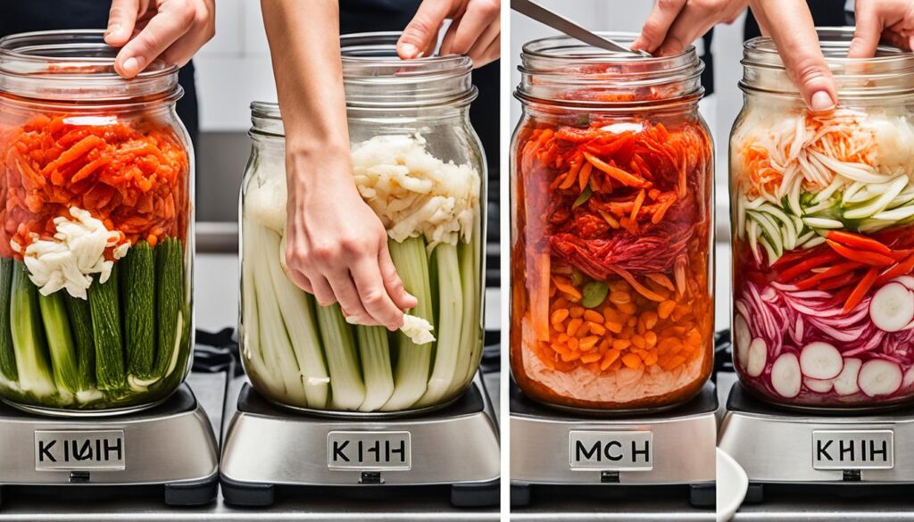 Fermentieren von Kimchi