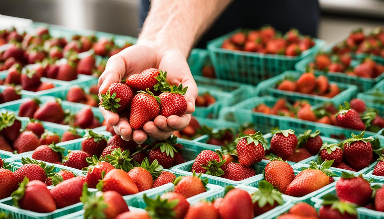 Erdbeeren einfrieren