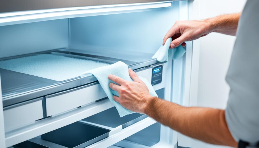 Gefrierschrank Pflege