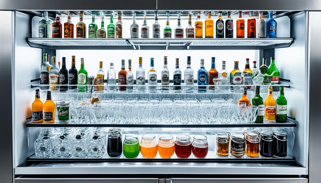 Maße Bar-Kühlschrank