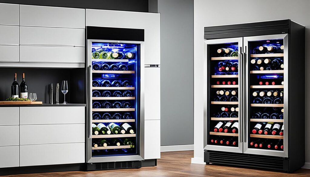 Kaufkriterien Weinkühlschrank