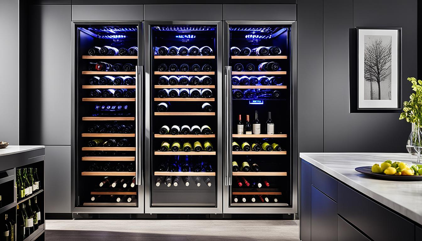 Side-by-Side-Weinkühlschrank