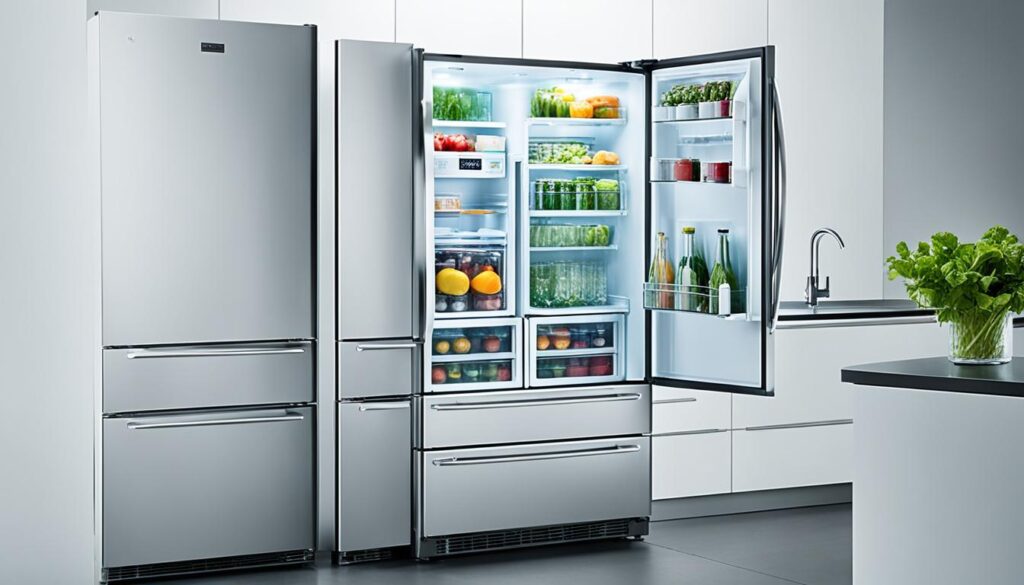 French-Door-Kühlschrank Definition