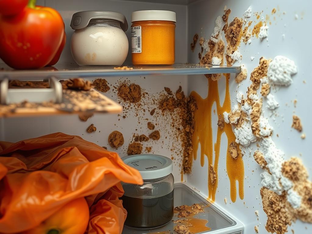 Ursachen für Ablagerungen im Kühlschrank