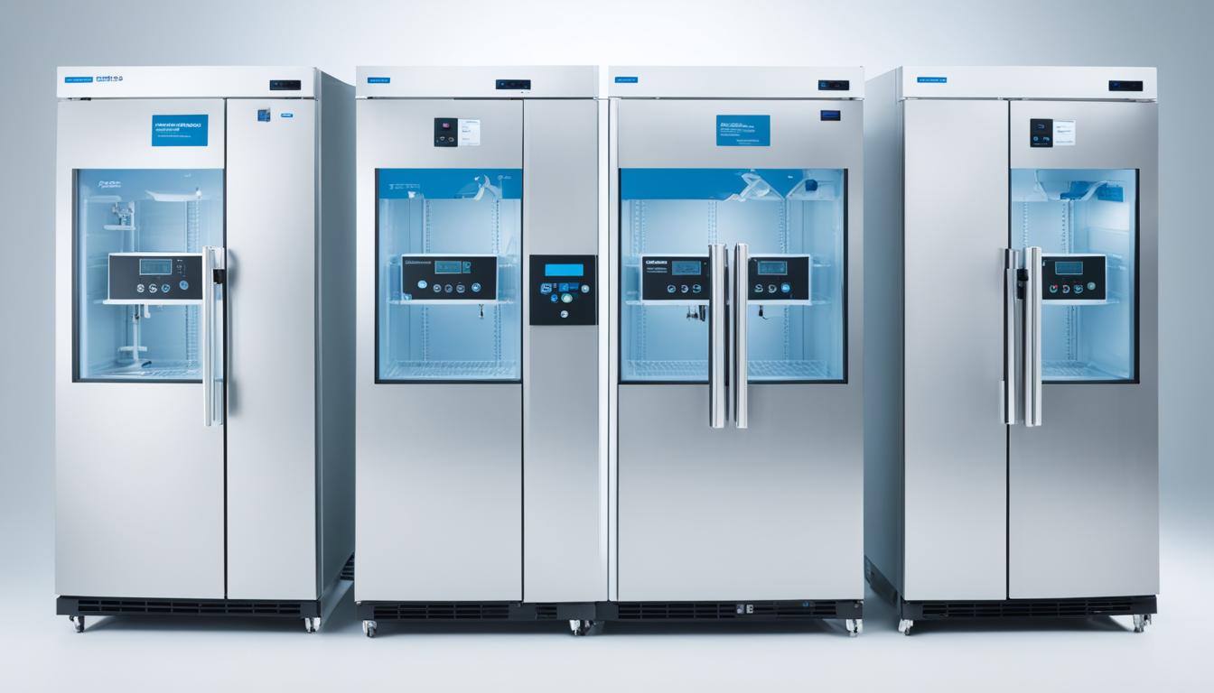 Labor-Gefrierschrank Test
