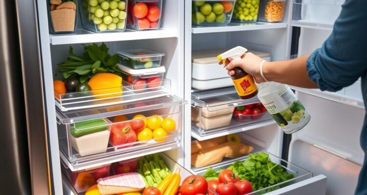 Kühlschrank Schubladen reinigen