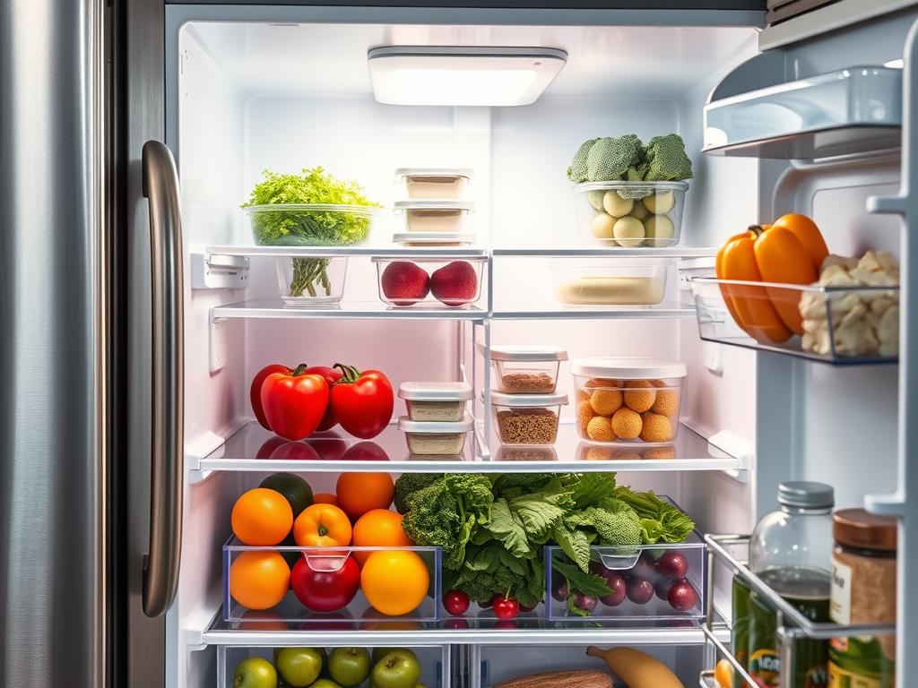 Sauberkeit Kühlschrank