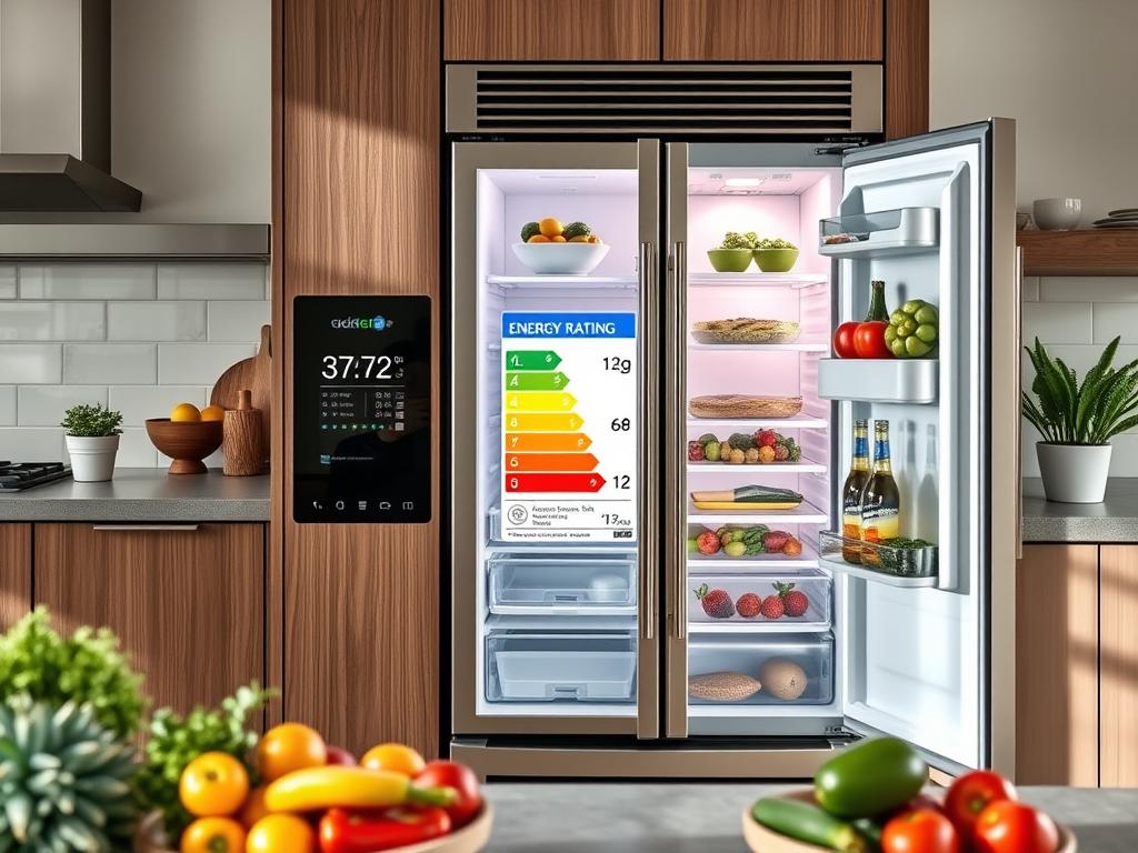 Energieeffizienzklasse stromsparender Einbaukühlschrank