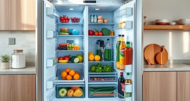 stromsparender Einbaukühlschrank