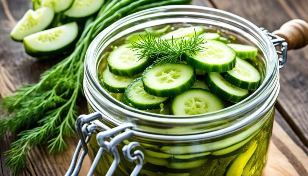 Knusprige Pickles