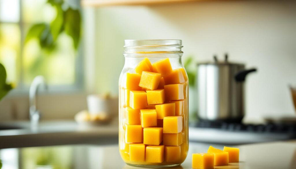 Süßes Mango-Rezept