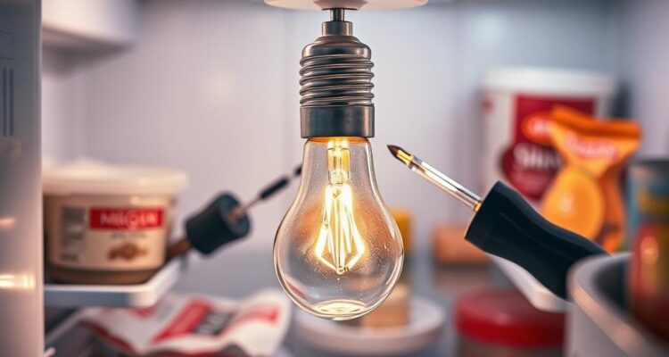 Kühlschrank Licht ersetzen