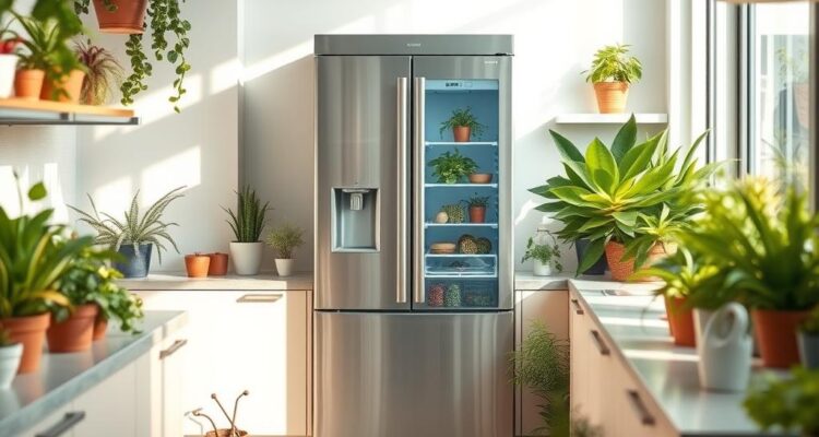 ökologischer Kühlschrank