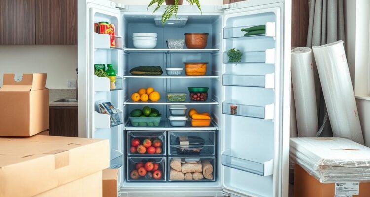 Kühlschrank Pflege bei Umzug