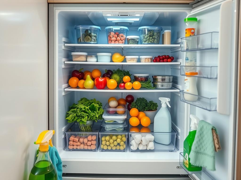 Kühlschrank reinigen