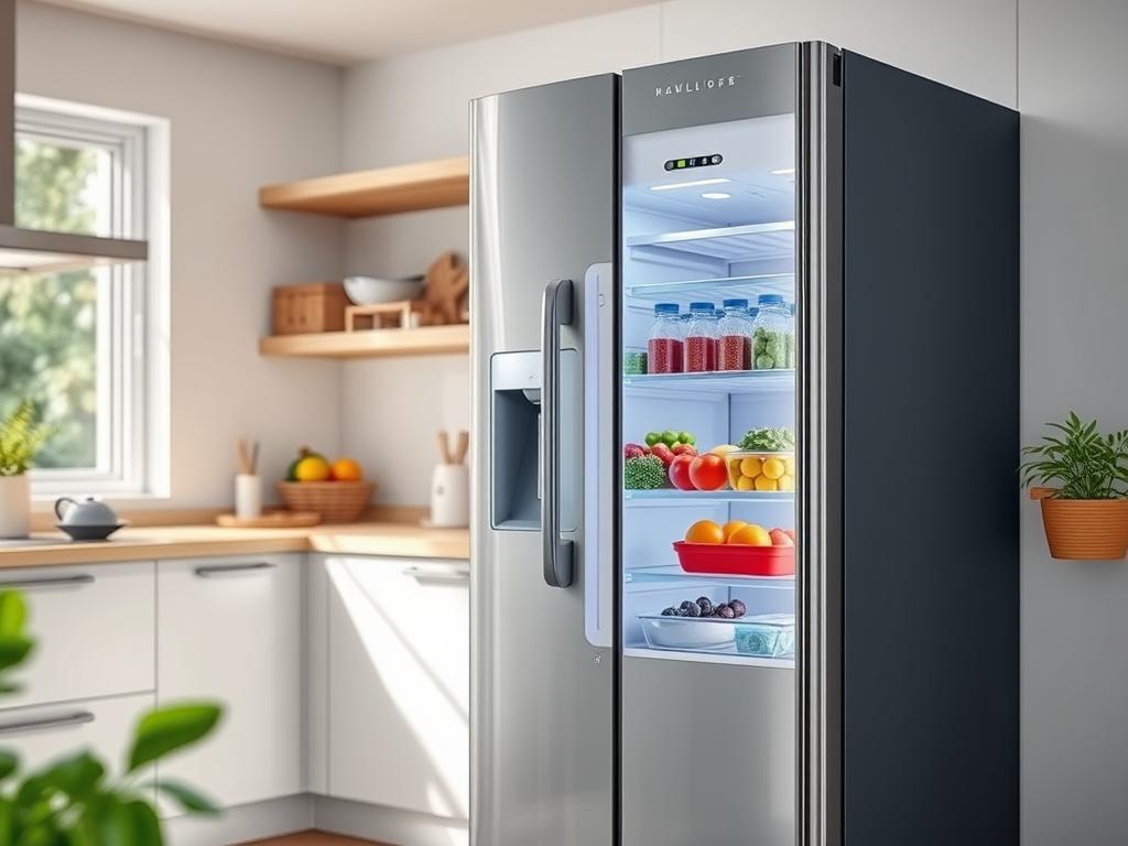 Stromsparende Kühlschrank-Features